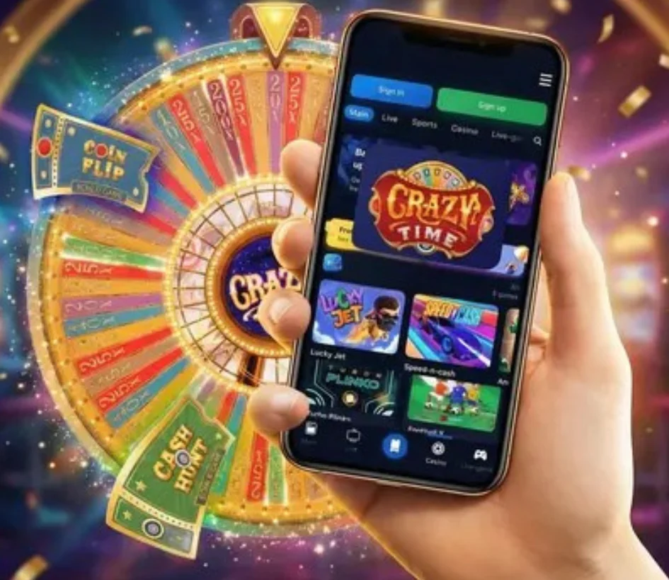 Crazy Time mobile